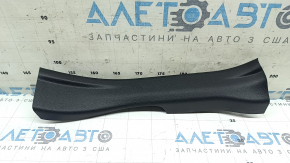 Накладка порога задняя левая Toyota Rav4 19-25 hybrid черная, царапины