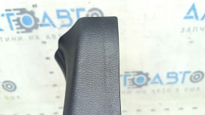 Ornamente prag ușă spate stânga pentru Toyota Rav4 19-25 hibrid, negru, zgârieturi