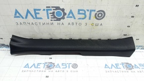 Накладка порога передняя левая Toyota Rav4 19-24 черная, потерта