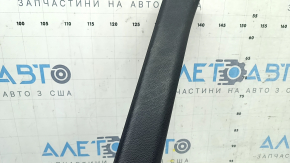 Накладка порога передняя левая Toyota Rav4 19-24 черная, потерта