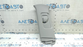 Ornament montant central stânga, curea superioară, Toyota Rav4 19-24, gri, zgârieturi