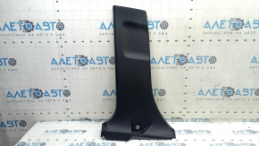 Ornament montan central stânga jos pentru Toyota Rav4 19-24, negru, zgârieturi