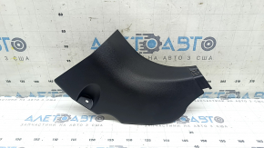 Накладка передней стойки правая нижняя Toyota Rav4 19-24 черная, потертое
