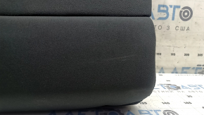 Spătar banchetă spate dreapta pentru Toyota Rav4 19-25, negru, hibrid, cu centură, plastic zgâriat