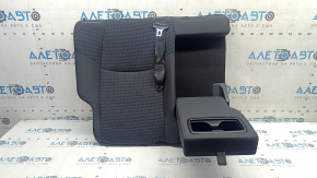 Spătar banchetă spate dreapta pentru Toyota Rav4 19-25, negru, hibrid, cu centură, plastic zgâriat