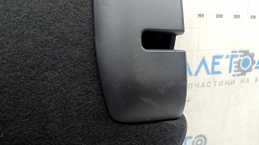 Spătar banchetă spate dreapta pentru Toyota Rav4 19-25, negru, hibrid, cu centură, plastic zgâriat