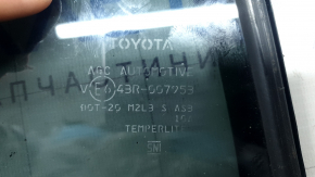 Стекло двери треугольник заднее правое Toyota Rav4 19-25 тонировка, с уплотнителем