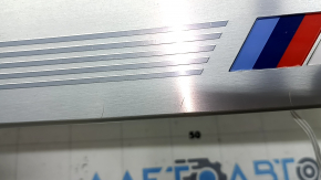 Prag spate cromat pentru BMW Seria 7 G11 G12 16-22 cu iluminare din spate, M-Sport