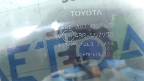 Стекло двери треугольник заднее левое Toyota Rav4 19-25 тонировка