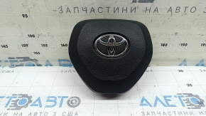 Подушка безопасности airbag в руль водительская Toyota Rav4 19-24 черная