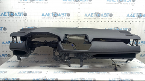 Торпедо передняя панель с AIRBAG Toyota Rav4 19-24 черная