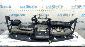 Торпедо передняя панель с AIRBAG Toyota Rav4 19-24 черная