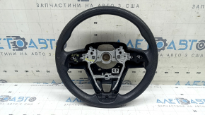 Volan fără mâner Toyota Rav4 19-24 cauciuc negru, neîncălzit, uzat