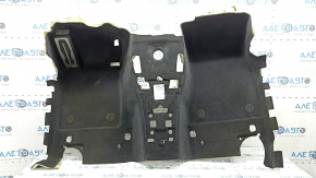 Покрытие пола переднее BMW 7 G11 G12 16-22 черное, с накладкой M-Sport, под чистку