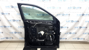 Дверь в сборе передняя левая Audi Q5 80A 18-24 keyless, черный LY9T, тычка, скол