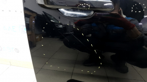 Дверь в сборе передняя правая Audi Q5 80A 18-24 keyless, черный LY9T, тычка, царапины