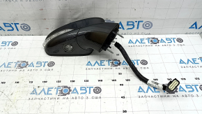 Зеркало боковое правое в сборе Ford Fusion mk5 17-20 12 пинов, BSM, поворотник, подогрев, подсветка, графит