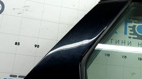 Ansamblu ușă spate dreapta Ford Fusion mk5 17-20 graphite J7, 2 mulaje cromate, mâner cromat, denivelări, zgârieturi pe ornament