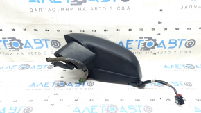 Зеркало боковое левое в сборе Audi Q5 80A 18-24 15 пинов, автозатемнение, поворотник, BSM, подогрев, черное, потерто