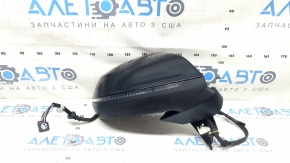 Ansamblu oglindă retrovizoare dreapta pentru Audi Q5 80A 18-24V 15 pini, reglare automată a intensității luminii, semnalizare, BSM, încălzită, neagră, ciobită
