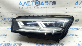 Фара передняя левая в сборе Audi Q5 80A 18-20 LED, под полировку