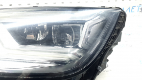 Фара передняя левая в сборе Audi Q5 80A 18-20 LED, под полировку
