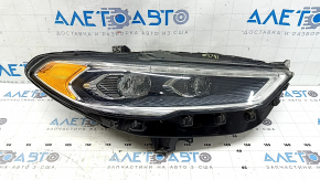 Фара передняя правая в сборе Ford Fusion mk5 17-20 LED, с DRL