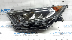 Фара передняя левая Toyota Rav4 19-21 отражатель, хром, USA built