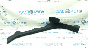 Ornamente prag interior spate dreapta, negru, zgâriat, Audi Q5 80A 18-24