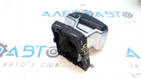 Ручка КПП Audi Q5 80A 18-20 кожа черная, 2 части, потерта