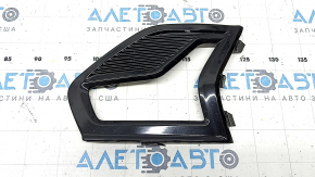 Grilă bară față stângă pentru Ford Fusion mk5 19-20 cu proiectoare de ceață LED, lucioasă, nisip