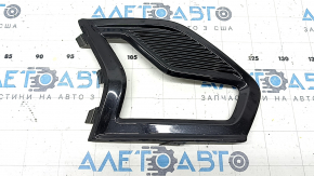 Grilă bară față dreapta pentru Ford Fusion mk5 19-20 cu proiectoare de ceață LED, lucioasă, nisip
