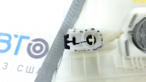 Ornament montan dreapta față pentru Audi Q5 80A 18-24, gri, sub tweetere, necesită curățare, suport defect, crăpătură în suport
