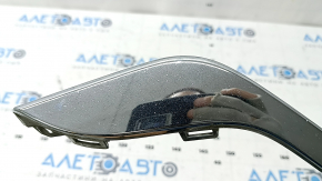 Молдинг переднего бампера правый Ford Fusion mk5 19-20 хром, песок