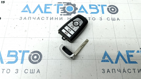 Ключ smart Ford Fusion mk5 17-20 5 кнопок, под автозапуск, тычки, полез хром