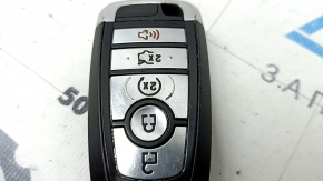 Ключ smart Ford Fusion mk5 17-20 5 кнопок, под автозапуск, тычки, полез хром