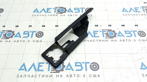 Накладка салазок пассажирского сиденья передняя правая Ford Fusion mk5 17-20 черный, с заглушкой, структура