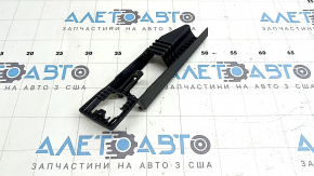 Накладка салазок пассажирского сиденья передняя правая Ford Fusion mk5 17-20 черный, с заглушкой, структура