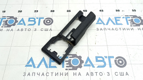 Накладка салазок пассажирского сиденья передняя левая Ford Fusion mk5 17-20 черая, структура