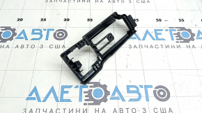 Накладка салазок пассажирского сиденья передняя левая Ford Fusion mk5 17-20 черая, структура