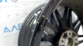Комплект колесных дисков R20x10.5JxET40 R20x9JxET35 BMW 7 G11 G12 16-19 бордюрка, 2 диска под ремонт