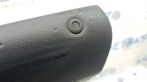 Ornamente ușă, față dreapta, Ford Fusion mk5 17-20 titan, negru cu inserție din piele neagră, cotieră din piele, ornament din grafit, cu ornament mecanism geam, zgârieturi