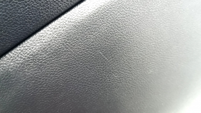 Ornamente ușă, față dreapta, Ford Fusion mk5 17-20 titan, negru cu inserție din piele neagră, cotieră din piele, ornament din grafit, cu ornament mecanism geam, zgârieturi