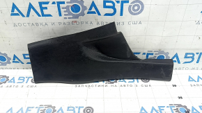 Накладка порога задняя правая Ford Fusion mk5 17-20 черная, царапины