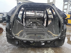 Задняя панель Toyota Rav4 19-24 на кузове, черная