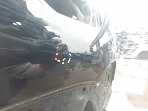 Четверть крыло задняя левая Toyota Rav4 19-20 на кузове, черная, тычка