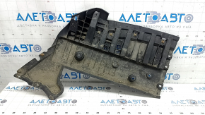Защита переднего бампера левая Ford Fusion mk5 17-20 трещина