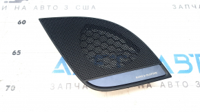 Накладка передней панели правая под динамик Audi Q5 80A 18-24 черная, Bang & Olufsen, 2 части