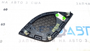 Накладка передней панели правая под динамик Audi Q5 80A 18-24 черная, Bang & Olufsen, 2 части