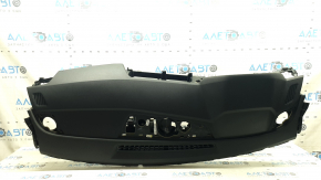Торпедо передняя панель с AIRBAG Audi Q5 80A 18-19 черная, царапина